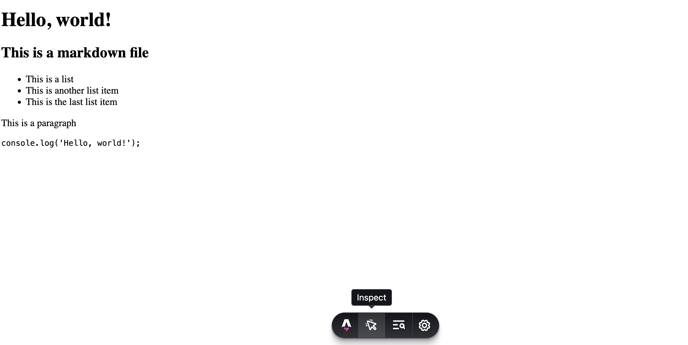 Remark Demo